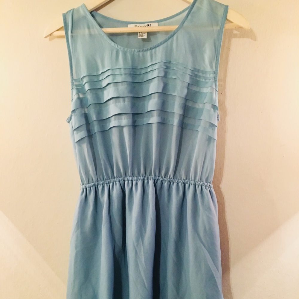 Forever 21 Baby Blue Dress
